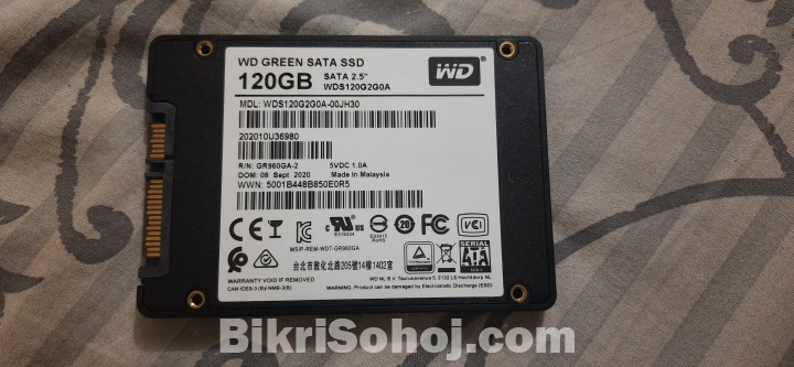 Laptop er 120 gb ssd sata